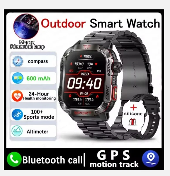 Military GPS Smart Watch — Smartwatches, Xiaomi