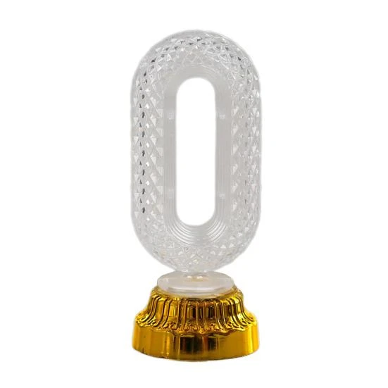 Rechargeable Night Light with Dimmer, Touch Lamp, USB Port, Moon, Star, Heart Round Shape — Foam, ShadowWalker