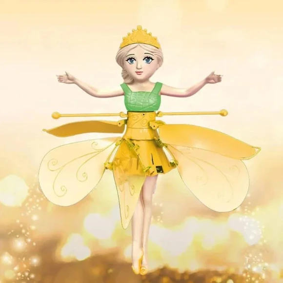 Rechargeable USB Gesture Controlled Glowing Fairy Toy — Flying Toys, KITCHEN-MALL