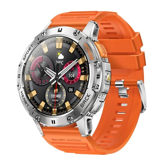 Smart Watch with AMOLED Display and Health Monitoring — Smartwatches, ESTG