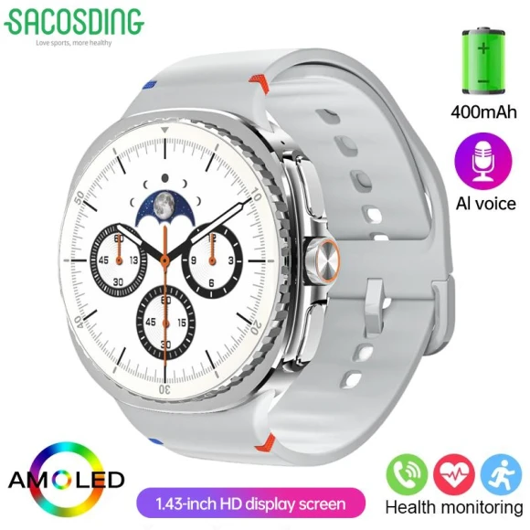 Smart Watch with Rotating Crown — Smartwatches, SACOSDING