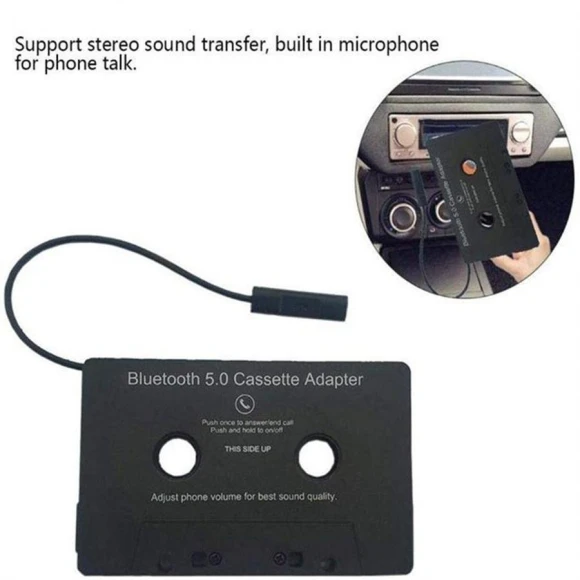 Universal Bluetooth Converter for Car Tape Recorder — Headsets, Direct supply Europe