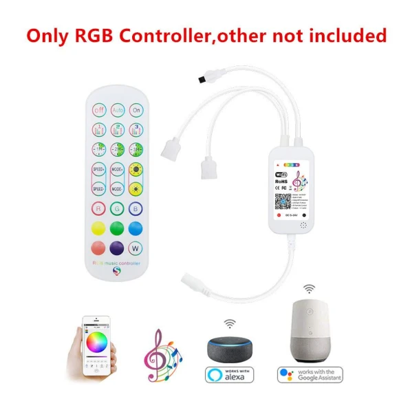WiFi RGB Controller for LED Strips — Selfie Lights, Manufacturers autoparts