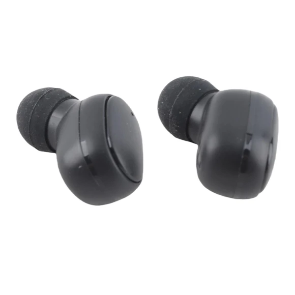 Wireless Earbuds with Noise Cancelling and Charging Case — Foam, KONNWEI