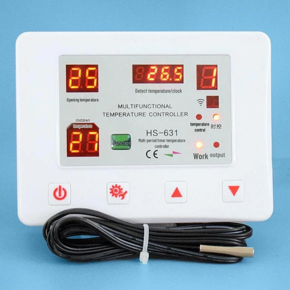 Aquaculture Peak and Minimum Temperature Time Controller — Bases, CreativeCorner