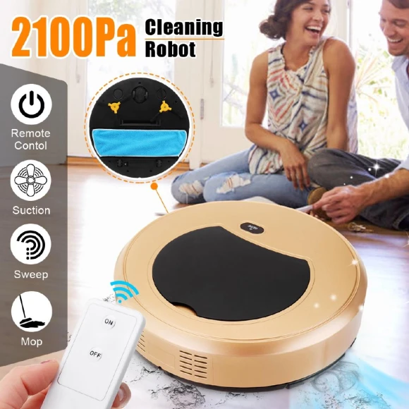 Automatic Vacuum Smart Robot Cleaner — Foam, Decor Dream