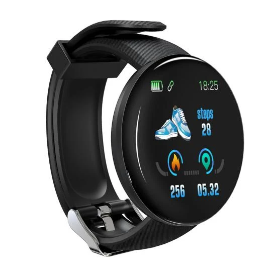 Colorful Touch Screen Smartwatch with Heart Rate Monitor — Smartwatches, Vaiquela