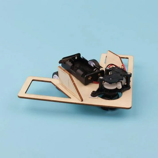 DIY Wooden Robot Car Kit — Robotics Components, CreativeCorner