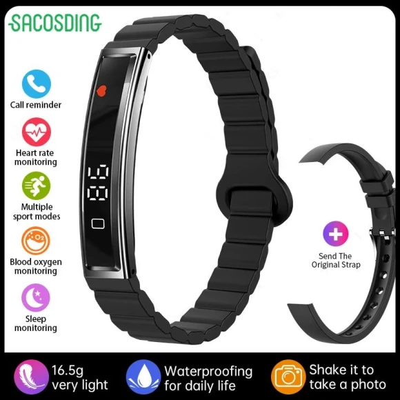 Smart Fitness Tracker Watch — Smartwatches, SACOSDING