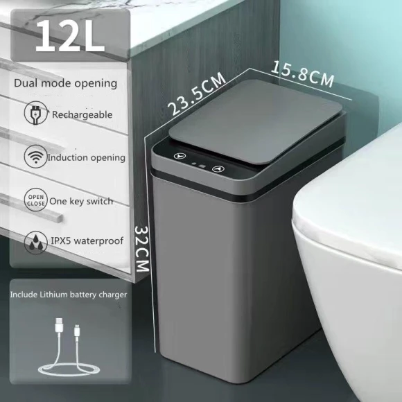 Smart Sensor Trash Can — Optical, Sexy Princess