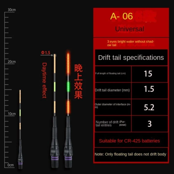 Super Bright LED Smart Fishing Float — Bite Indicators, WAxiangte