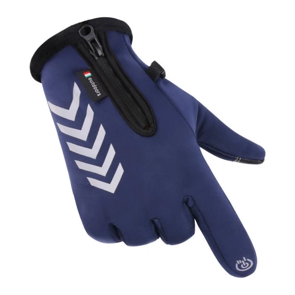 Unisex Waterproof Gloves with Fleece Lining — Gloves & Mittens, FashionFlair