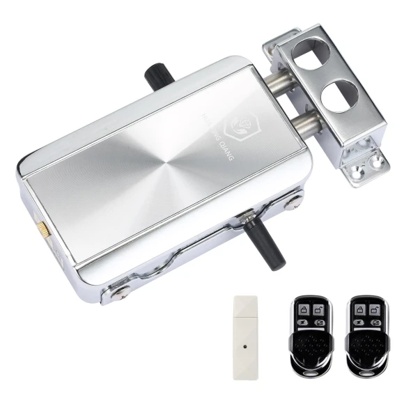 Smart Door Lock Set with Remote Control — Electromagnetic Security Locks, Tuya