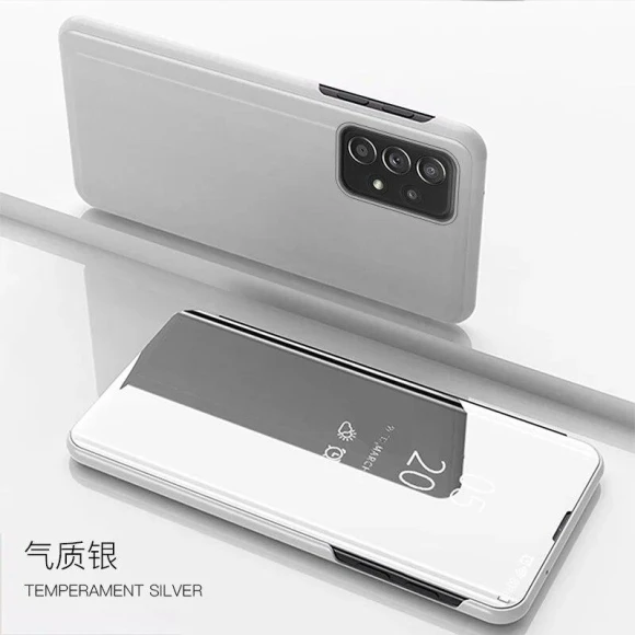 Smart Mirror Flip Case — Vacuum Tee Connectors, Samsung