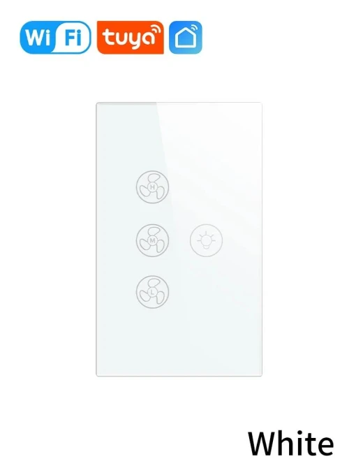 Smart Switch for Fan and Light — Ceiling Fan Wall Controls, Tuya