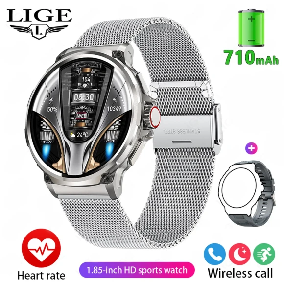 Smart Watch with Large Capacity Battery — Smart Watch, LIGE
