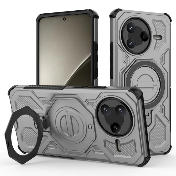 Magnetic Case with Rotating Metal Kickstand — Phone Accessories, Smartwatch 2025