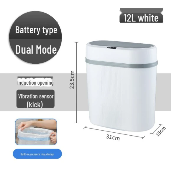 Smart Induction Trash Can — Waste Baskets, Fanciful Spot