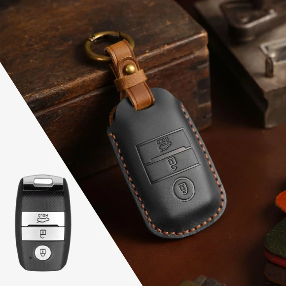 Leather Key Case — Key Holders & Accessories, Auto Parts Decorate