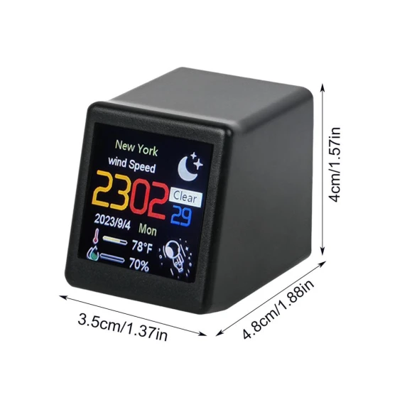 Smart WiFi Weather Station with Clock — Alarms & Clocks, Darling Home