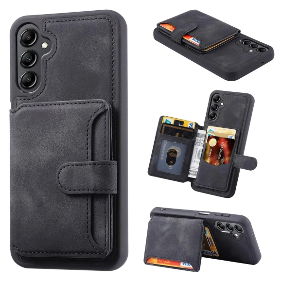 Kickstand Phone Cover RFID Blocking Wallet Case — Phone Accessories, Smartwatch 2025
