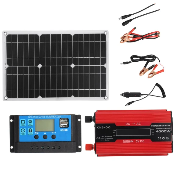 Solar Energy System 4000W — Power Inverters, Lucky Market