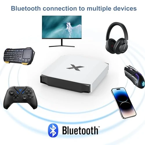 Android TV Box with 4GB RAM and 32GB Storage — Ultra HD Media Players, RINGREAT