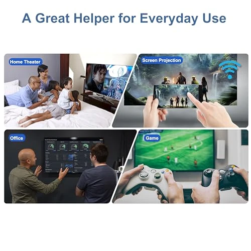 Android TV Box with 4GB RAM and 32GB Storage — Ultra HD Media Players, RINGREAT