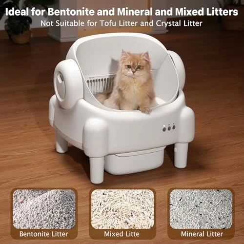 Automatic Litter Box — Waste Bins, PARUUNTYS