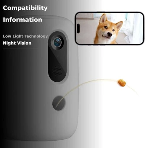 Pet Camera with Treat Dispenser — Cameras & Monitors, faroro