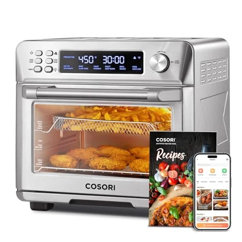 Smart 12-in-1 Air Fryer Toaster Oven Combo — Toaster Ovens, Cosori