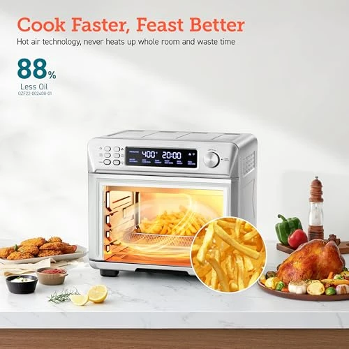 Smart 12-in-1 Air Fryer Toaster Oven Combo — Toaster Ovens, Cosori