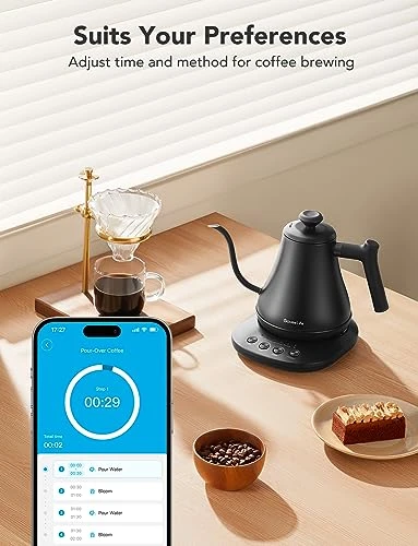 Smart Electric Gooseneck Kettle — Kettles & Tea Machines, GoveeLife