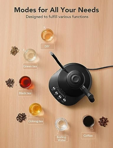 Smart Electric Gooseneck Kettle — Kettles & Tea Machines, GoveeLife