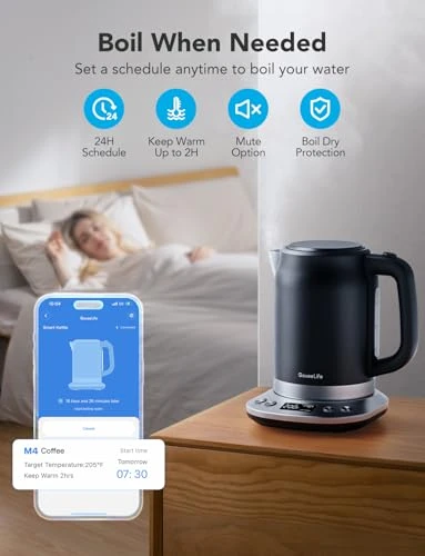 Smart Electric Kettle with Temperature Control — Kettles & Tea Machines, GoveeLife
