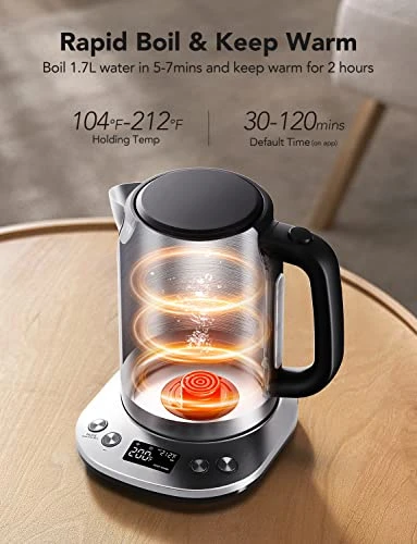 Smart Electric Kettle with Temperature Control — Kettles & Tea Machines, GoveeLife