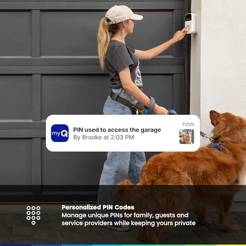 Smart Garage Door Video Keypad with Wide-Angle Camera — Keypads & Remotes, CHAMBERLAIN