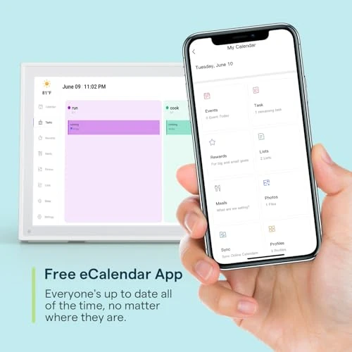 Smart WiFi Electronic Calendar & Chore Chart — Calendars, YPI