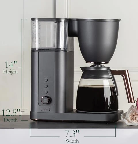 Specialty Drip Coffee Maker with 10-Cup Glass Carafe — Coffee Makers, Café