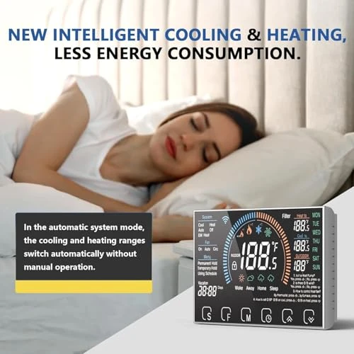 WiFi Smart Thermostat for Home — HVAC Controls, BSEED