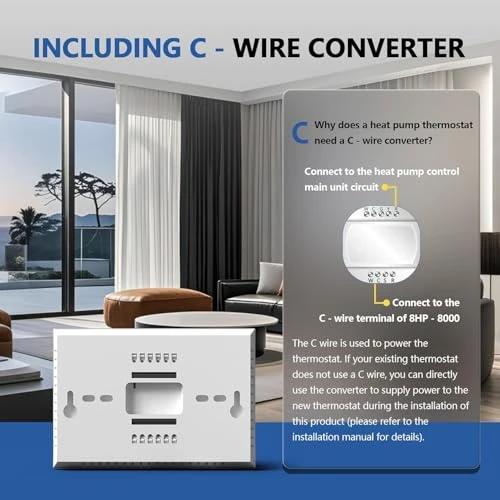 WiFi Smart Thermostat for Home — HVAC Controls, BSEED