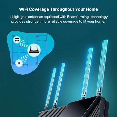Dual-Band Wi-Fi 6 Router — Routers, TP-Link