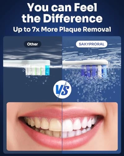 Electric Toothbrush with Smart Display — Sonic Electric Toothbrushes, SAKYPRORAL