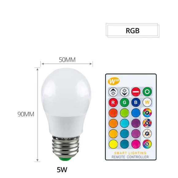 RGB LED Bulb — LED, MeeToo