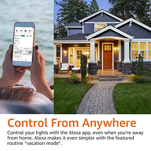 Smart Plug Power Strip with 6 Outlets and 3 USB Ports — Power Solutions & Surge Protection, Amazon Basics