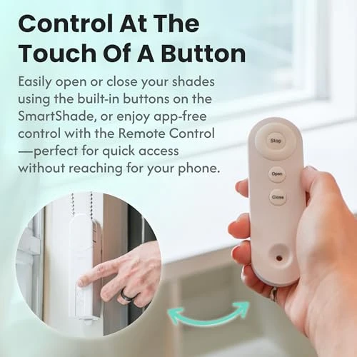 Smart Shade Driver with Remote Control and WiFi Dongle — Roller, AURA SMART HOME
