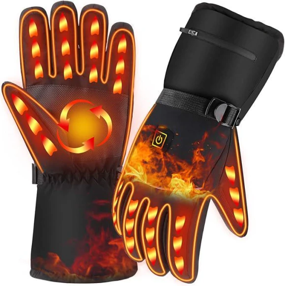 Smart Touchscreen Winter Gloves with Heating — Hand Warmers, SportSurge