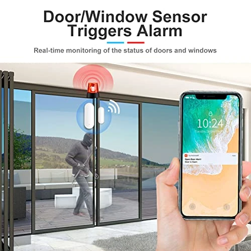 WiFi Door Window Sensor — Smart Home Security, Gaoducash