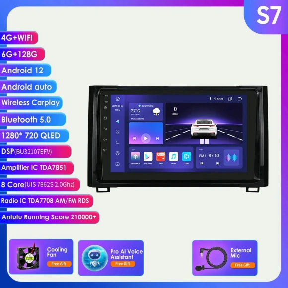 Android Car Multimedia System — In-Dash, Hizpo