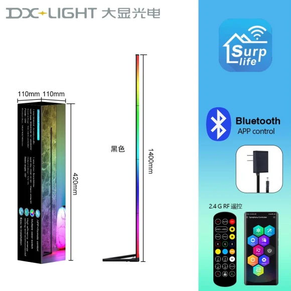 Smart LED Corner Floor Lamp — Standing Lights, NEWSTYLE
